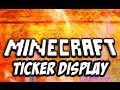 Minecraft: Easily Programmable Redstone Ticker Display 미리보기 이미지